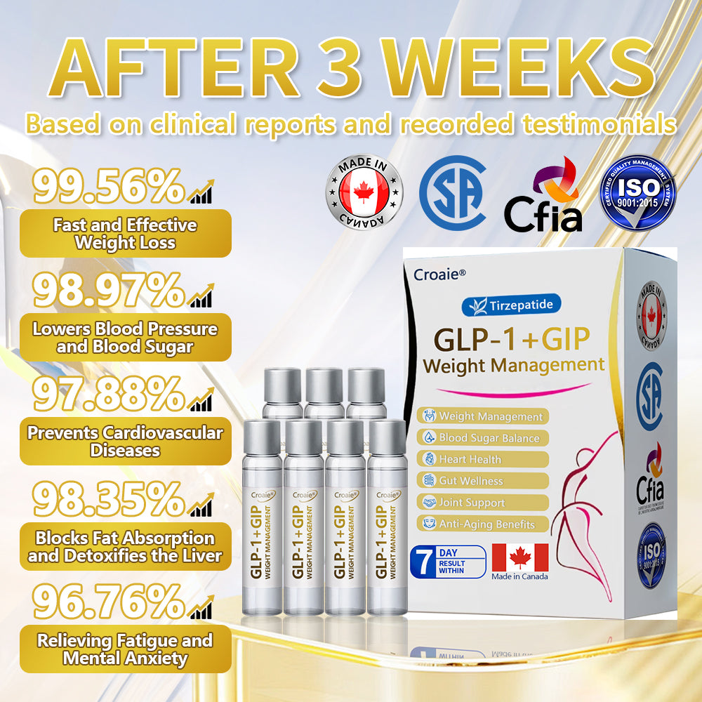Health Canada Approved 🇨🇦 | Official Canadian Store — Croaie® Tirzepatide Oral Solution, GIP and GLP-1 Dual-Action Weight Loss Solution, One Bottle Daily, Results in 7 Days -🌿
